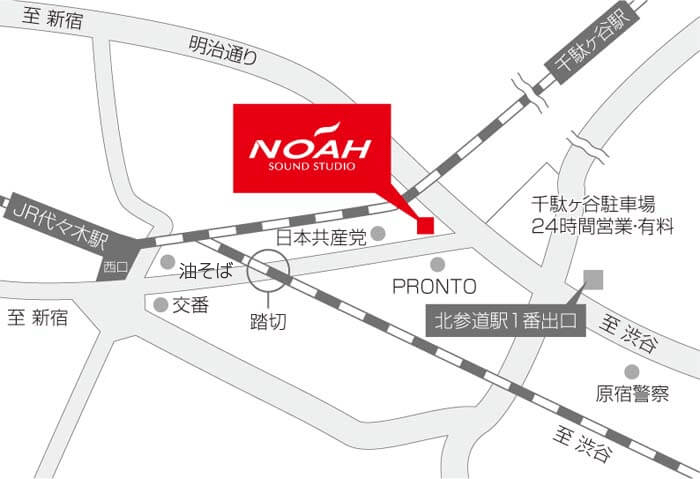 代々木地図