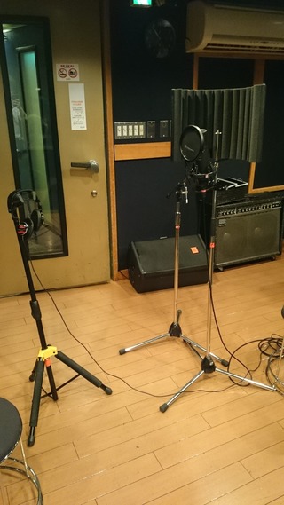 ボーカルレコーディング